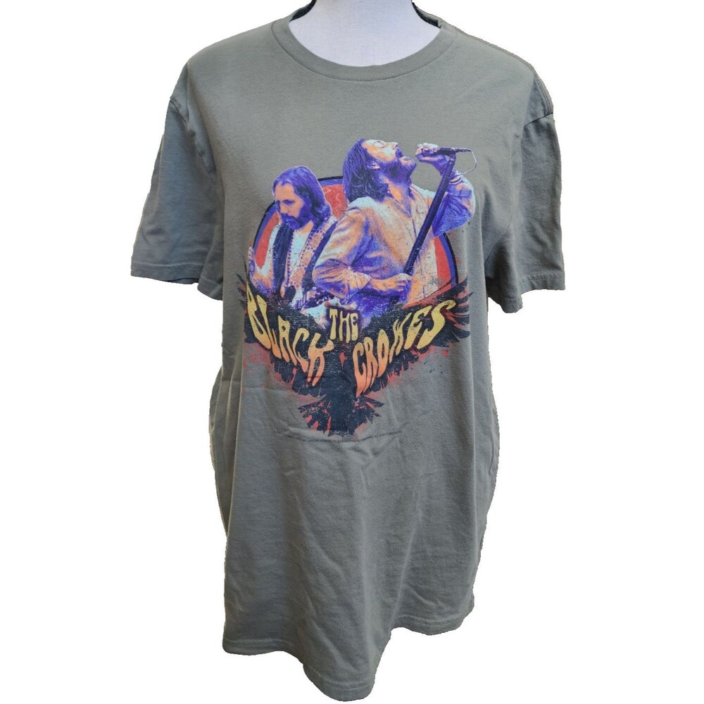 The Black Crowes Band Tee 2 Sides Size Medium Rock Music